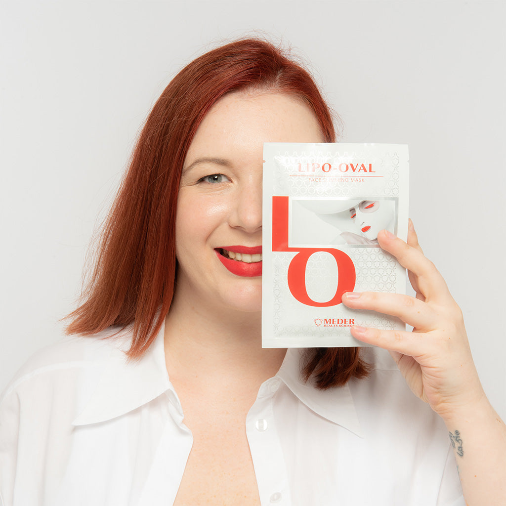 lipo-oval sheet mask for puffy face